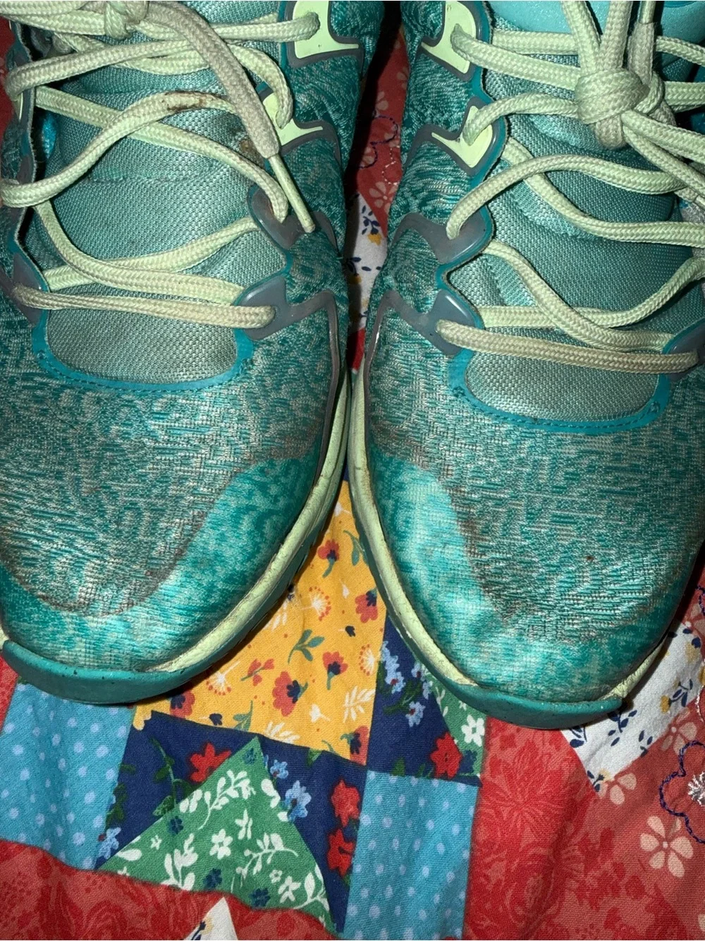 Nike Teal KD Men's Athletic Shoes